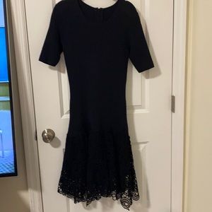 Lela Rose black dress medium